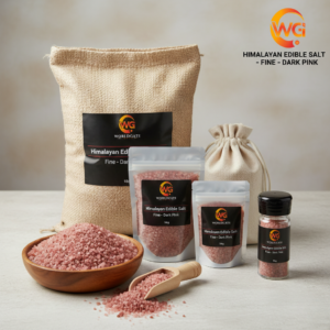 Himalayan Edible Salt – Fine – Dark Pink