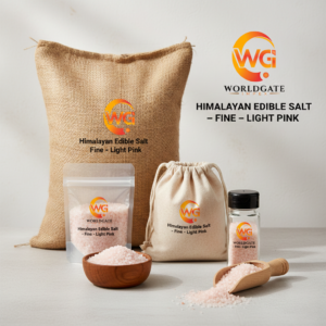 Himalayan Edible Salt – Fine – Light Pink