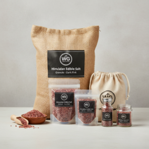 Himalayan Edible Salt – Granule – Dark Pink