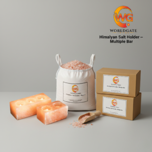 Himalayan Salt Candle Holder – Multiple Bar