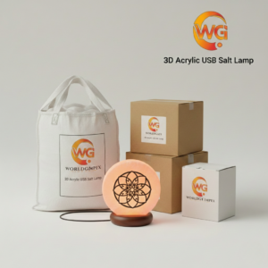 3D Acrylic USB Salt Lamps - Design 4