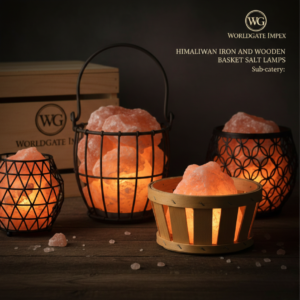Basket Salt Lamps