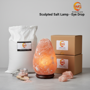 Sculpted Salt Lamp - Eye Drop