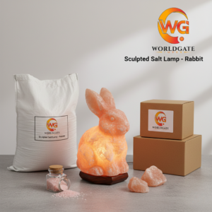 Sculpted Salt Lamp - Rabbit