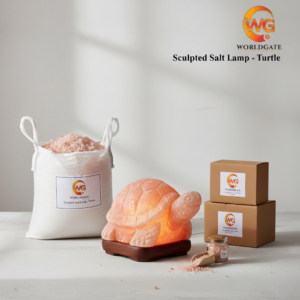 Sculpted Salt Lamp - Turtle